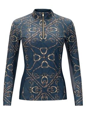 Arista Equestrian Printed Sun blocker Shirt Size XS NWOT